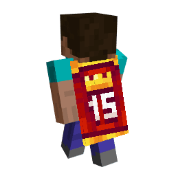 MCC 15th Year Cape on a player